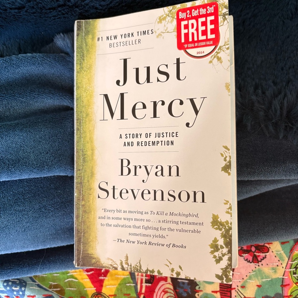 2/7.00 Book: Just Mercy Book by Bryan Stevenson